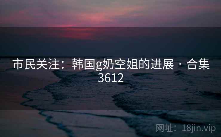 市民关注：韩国g奶空姐的进展 · 合集3612